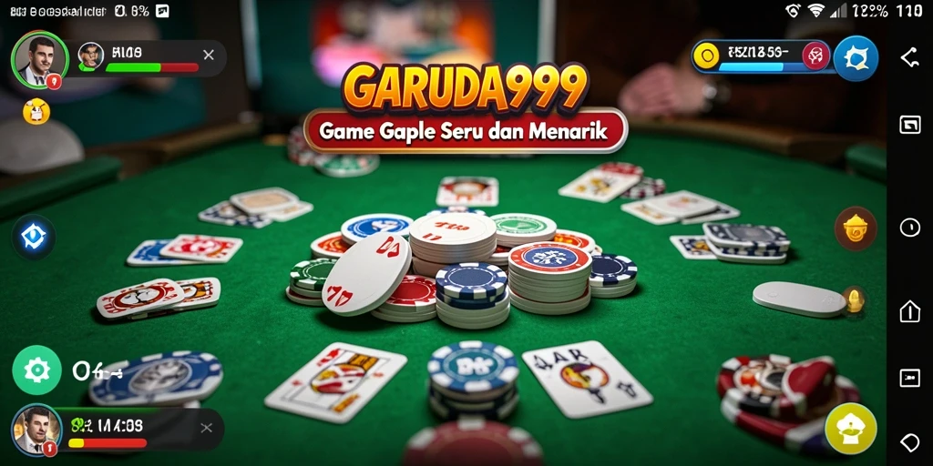 Tampilan gameplay menarik di GARUDA999 dengan desain yang modern.