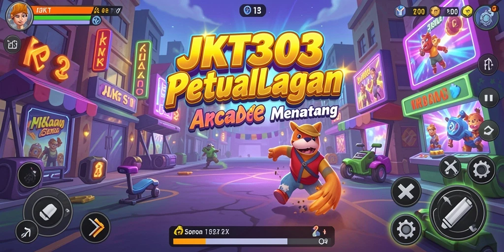 Tampilan gameplay seru JKT303 dengan aksi yang cepat dan grafik yang menarik.