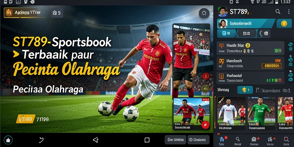 Tangkapan layar gameplay <strong>ST789</strong> yang memperlihatkan fitur taruhan olahraga.